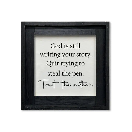 Trust the Author 12X12 B