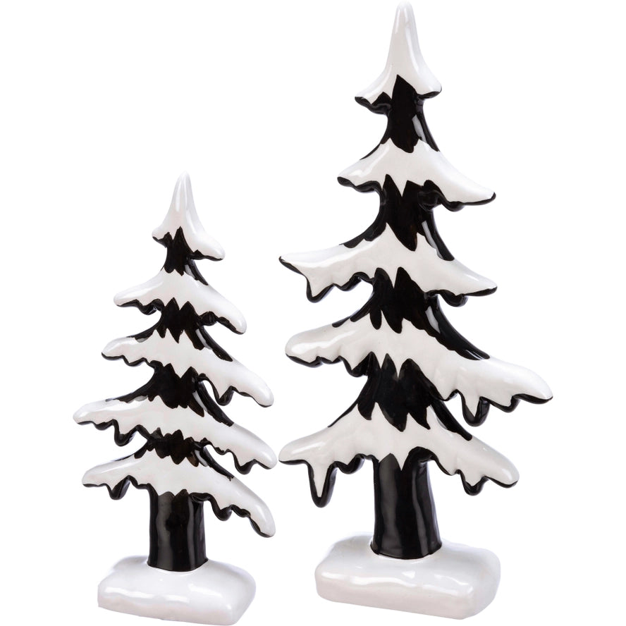Snowy tree set