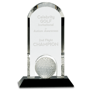 Crystal Golf Dome 9"