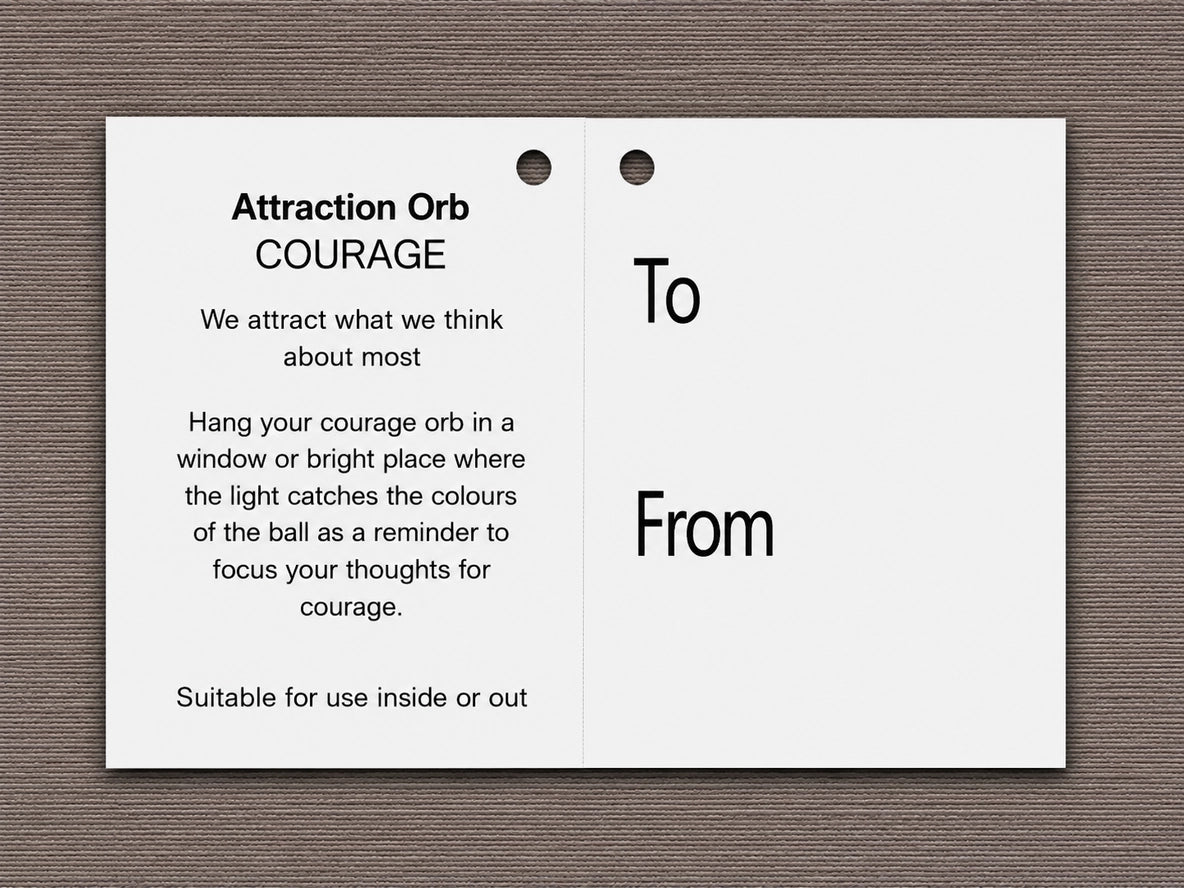 10cm Orb Courage