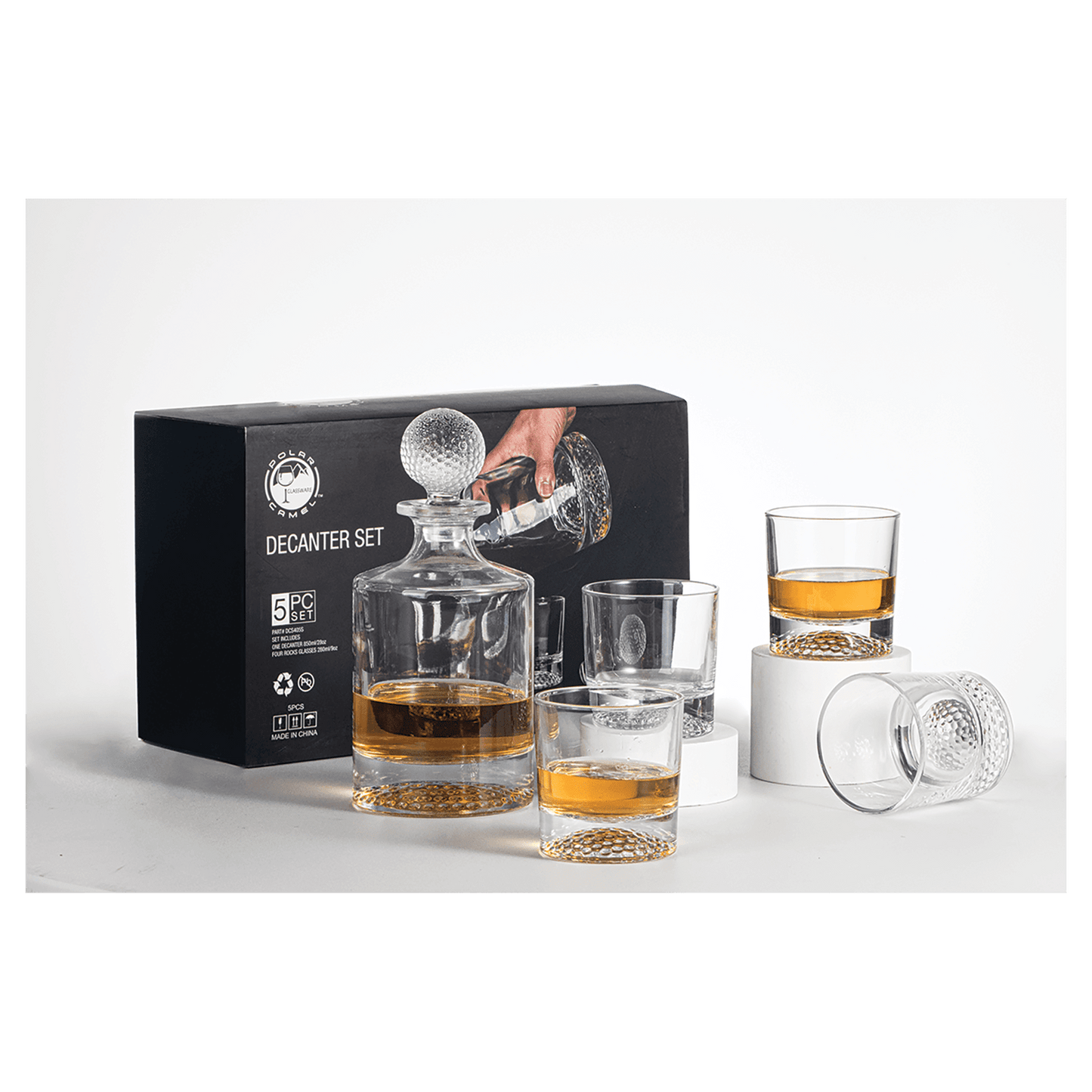 Decanter Golf/glasses