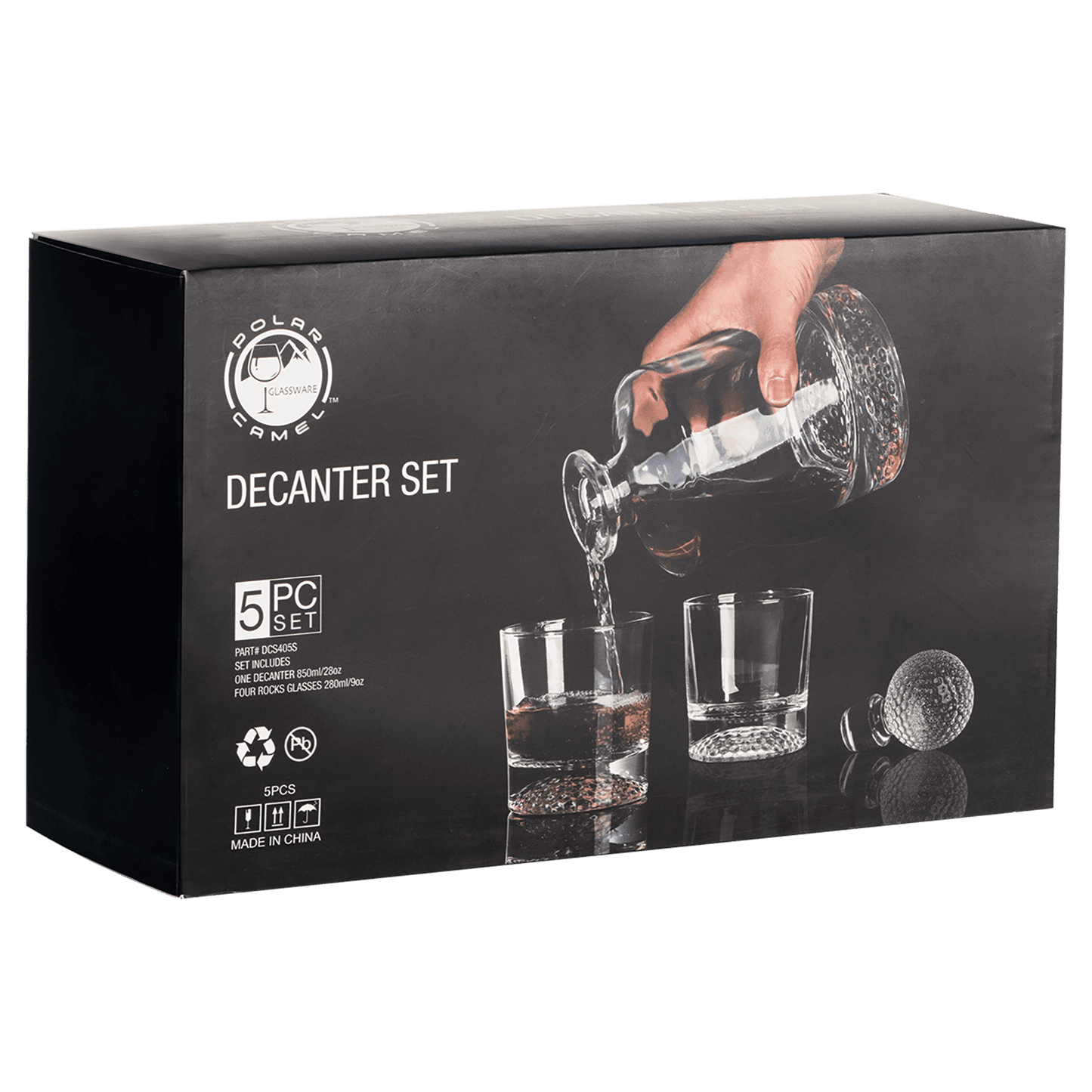 Decanter Golf/glasses