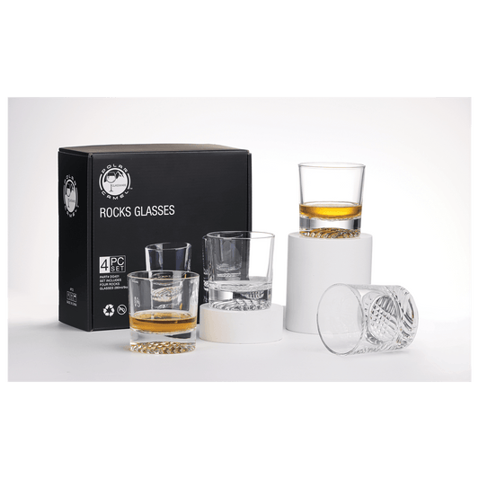 9 oz (4) Rocks Glass Set