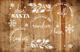 Felt Tray Insert/Placemat Christmas