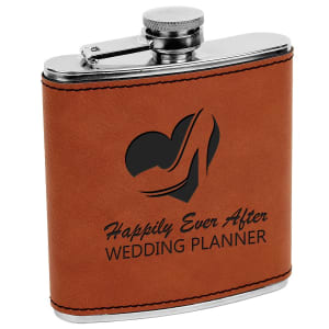 Flask Leather 6 OZ
