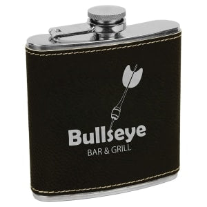 Flask Leather 6 OZ