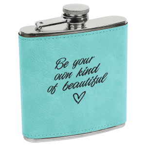 Flask Leather 6 OZ