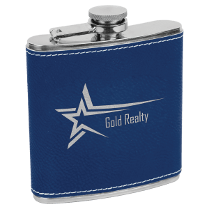 Flask Leather 6 OZ