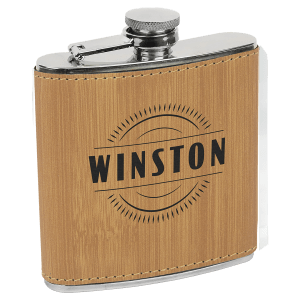 Flask Leather 6 OZ