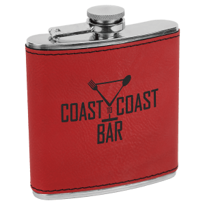 Flask Leather 6 OZ