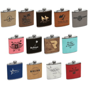 Flask Leather 6 OZ
