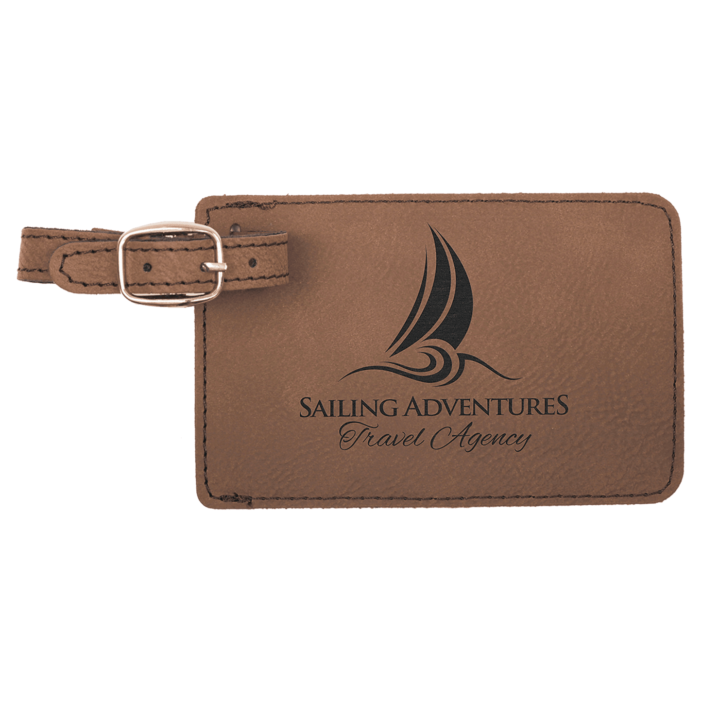Luggage Tag Brown