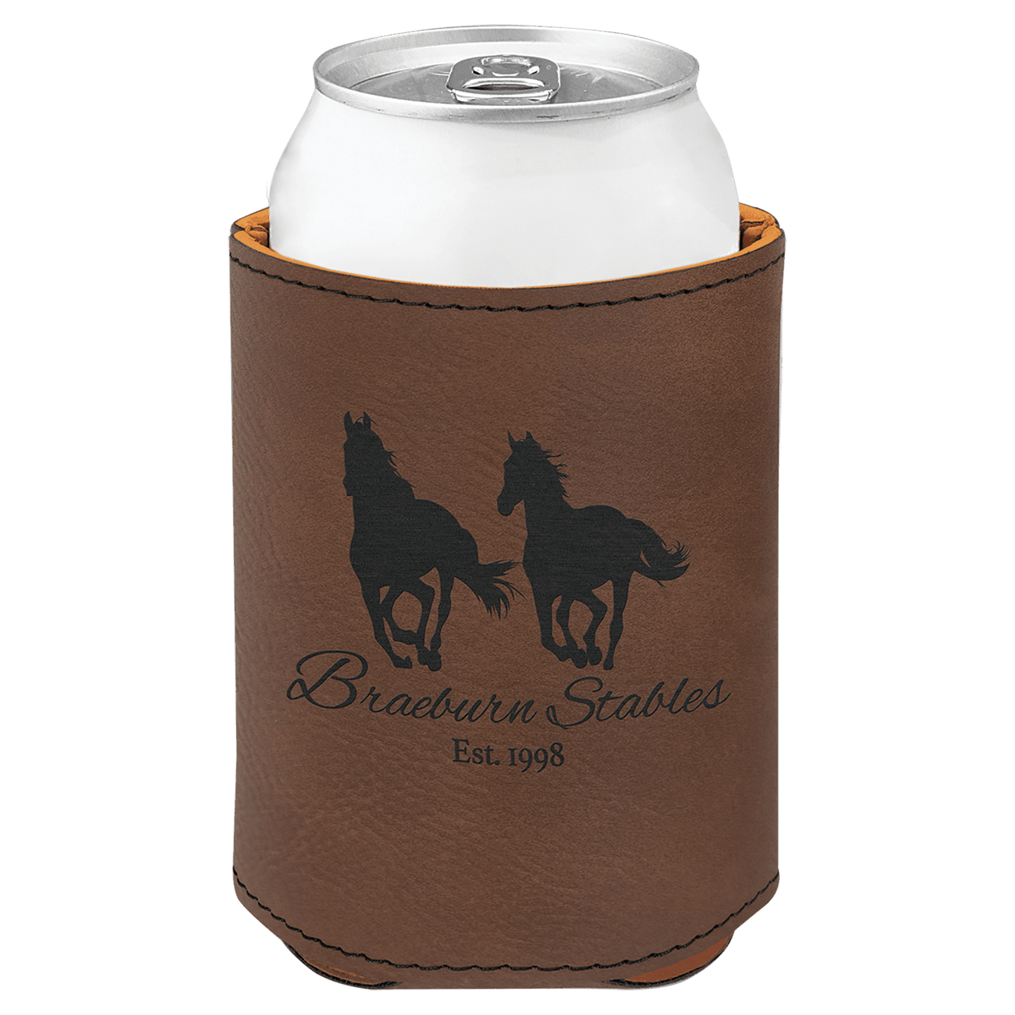 Can Cooler Leather