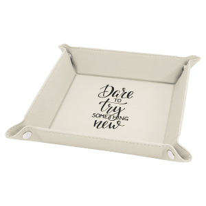 Trinket Tray - Snap Up Leatherette