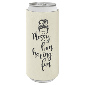 LTH SLIM KOOZIE white leather