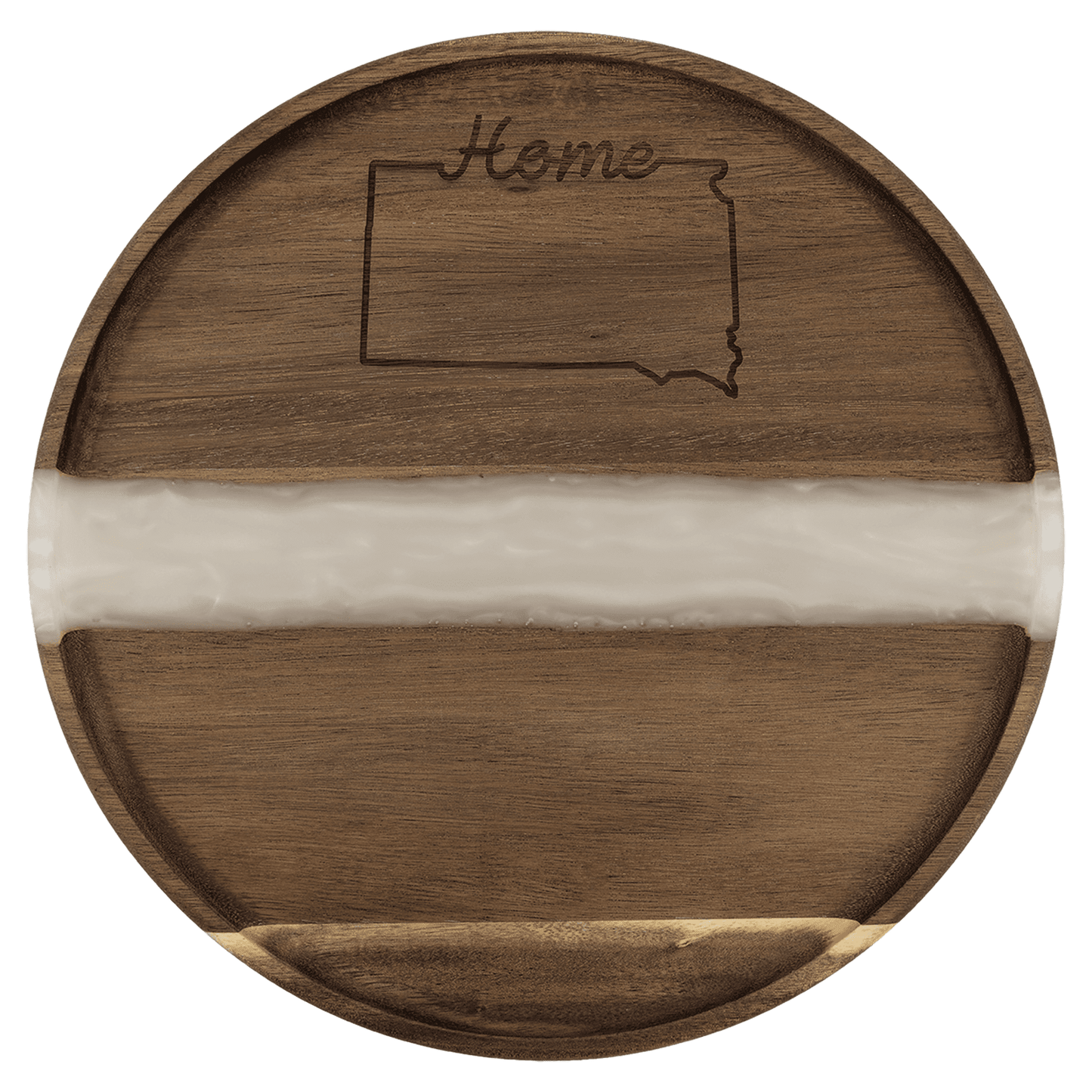 Acacia Round Tray