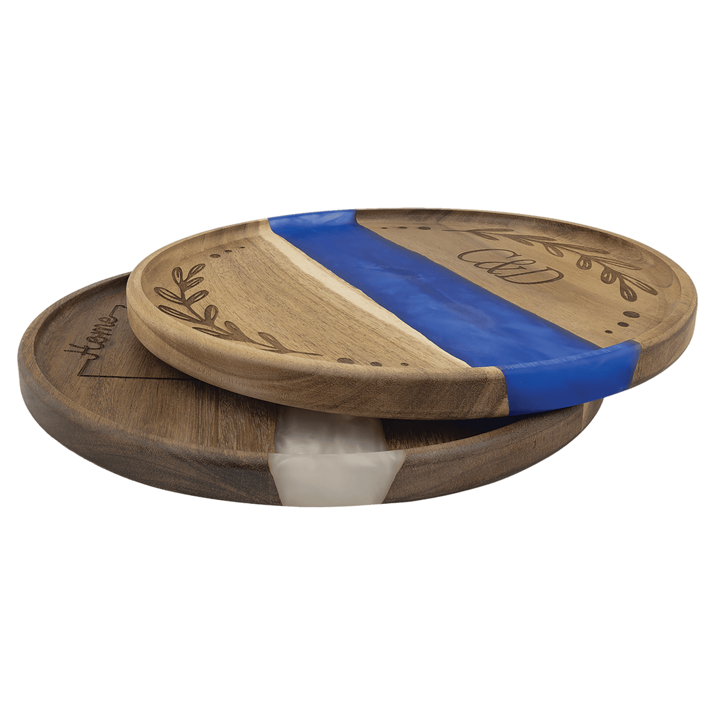 Acacia Round Tray