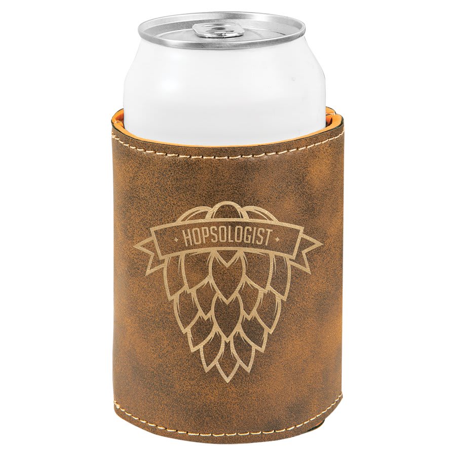 Can Cooler Leather