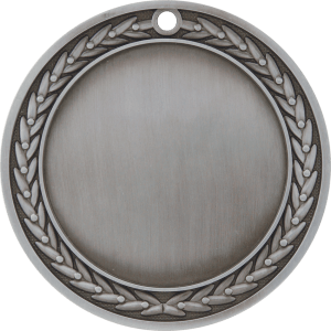 MEDAL INSERT HOLDER 3" gold bronze slv