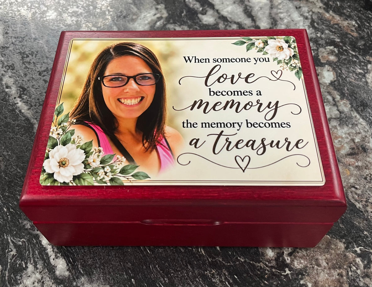 Memorial Box w/ Metal Print