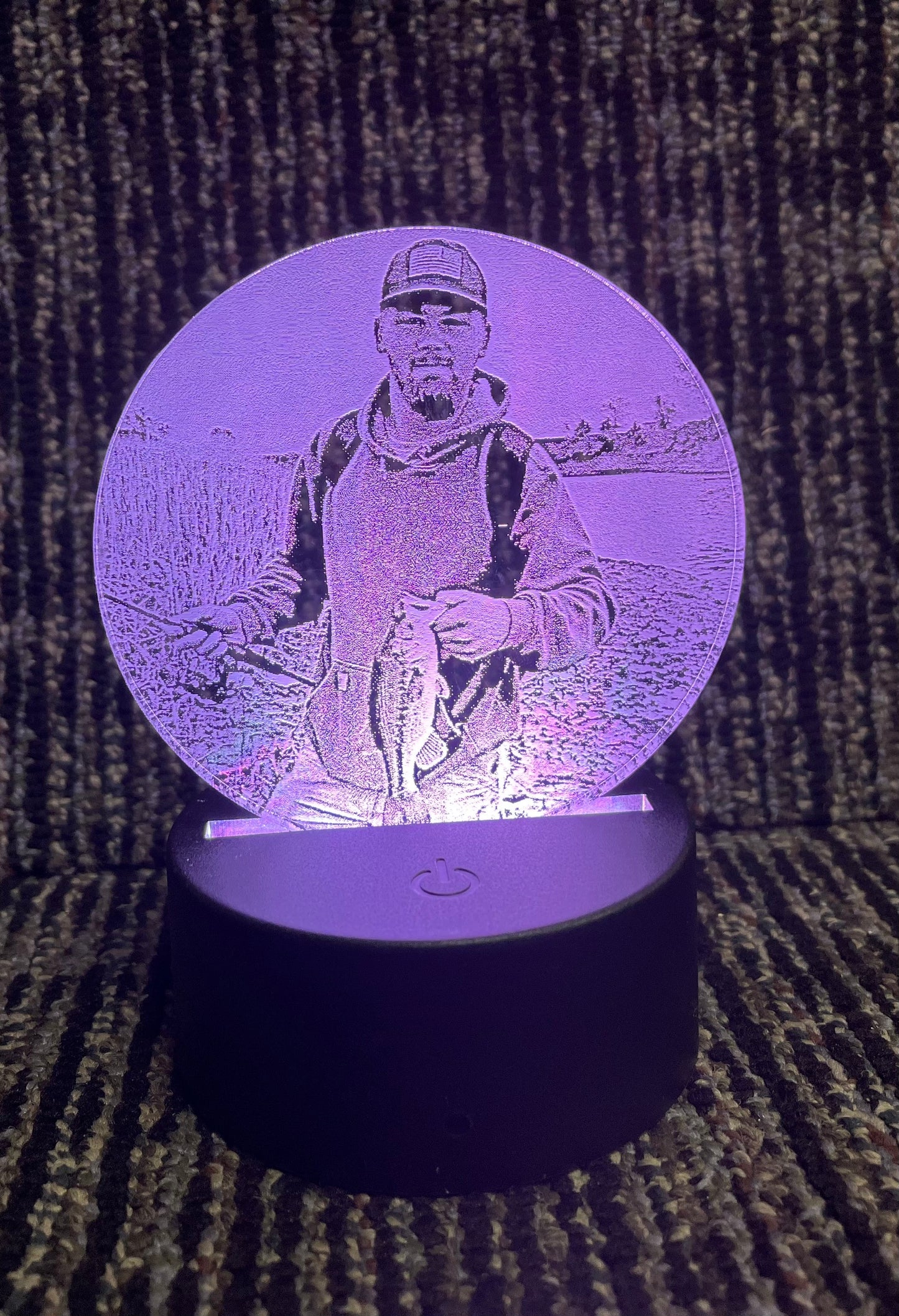 Acrylic with LED Base Light