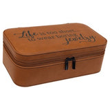 Travel Jewelry Box Large - Leatherette