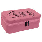 Travel Jewelry Box Large - Leatherette