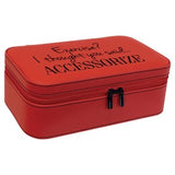 Travel Jewelry Box Large - Leatherette