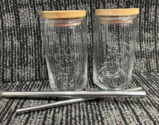 Glass Cup 16 oz. - Project Prom