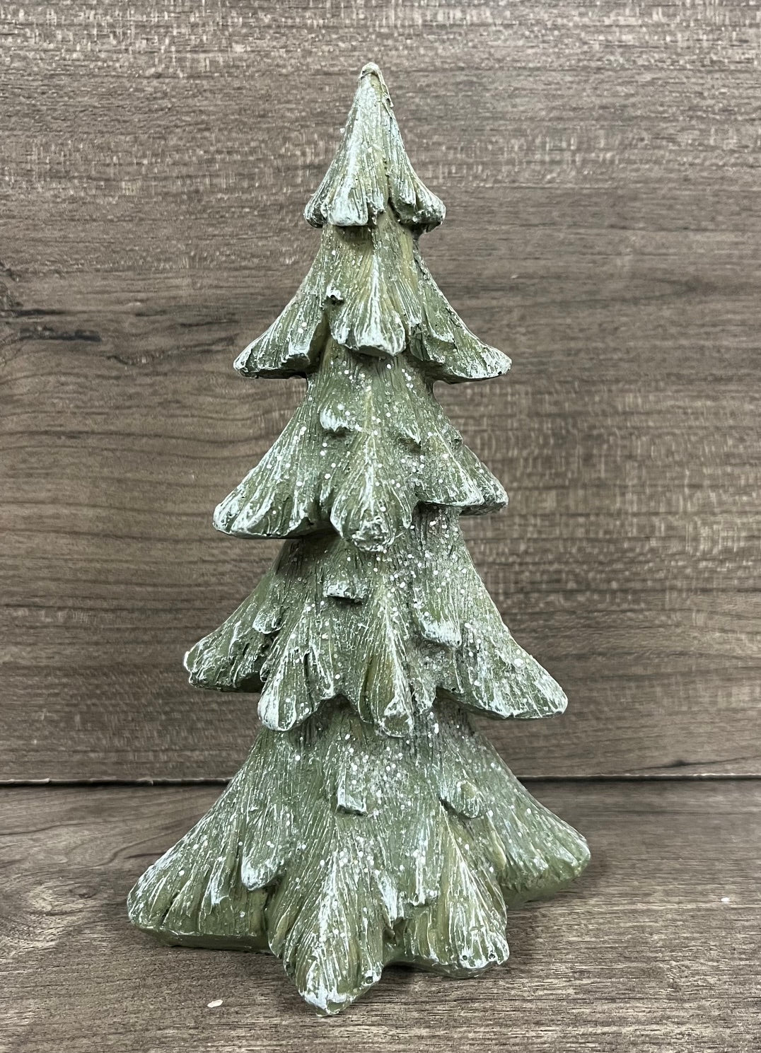 Flocked Tree-Lg
