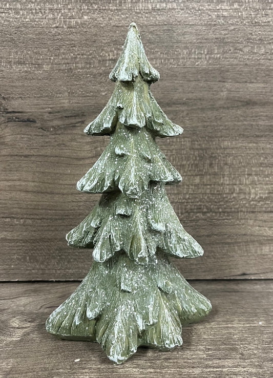 Flocked Tree-Lg