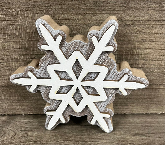 Chunky Snowflake Small