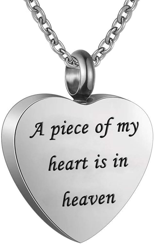 Urn Necklace Heart Always on my mind