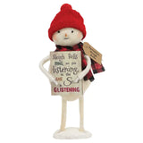 Sprinkles Snowman w/sign