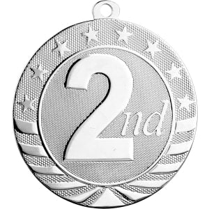 2nd Place Medal 2.75"