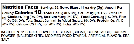 Snackers Salted Caramel