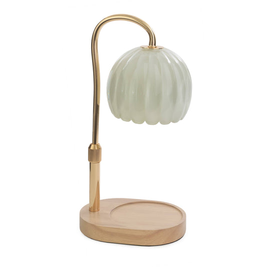 Candle Lamp Milk Glass