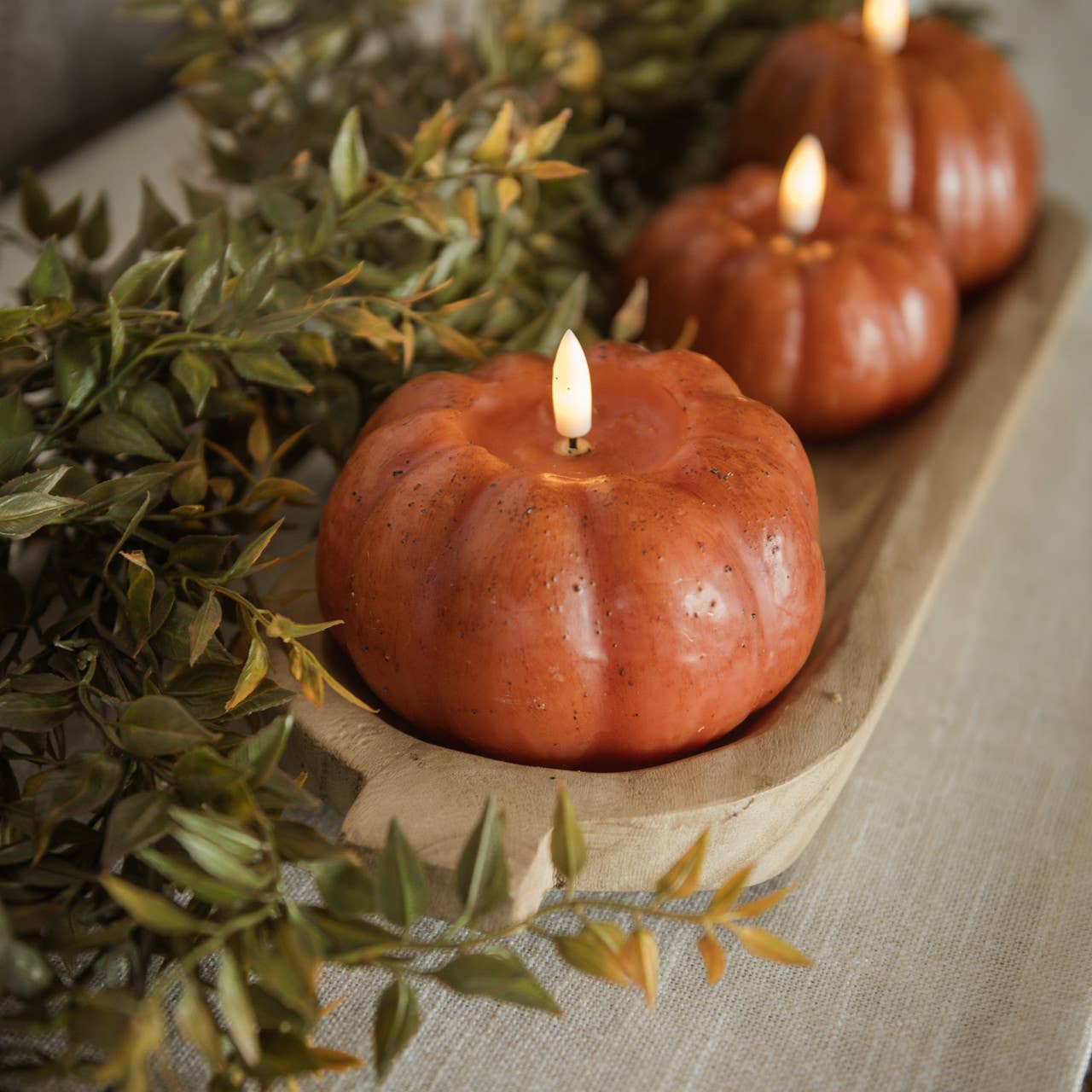 Candle 3.5" Pumpkin
