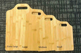 Cutting Boards Bamboo - Laser Engraved