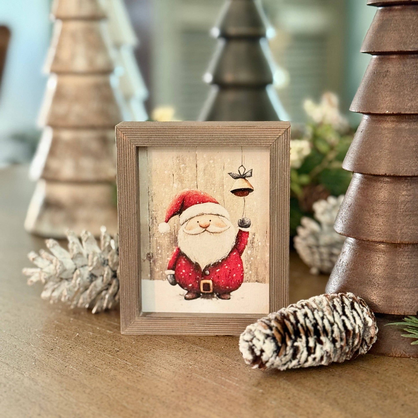 Whimsy Santa Mini Frame