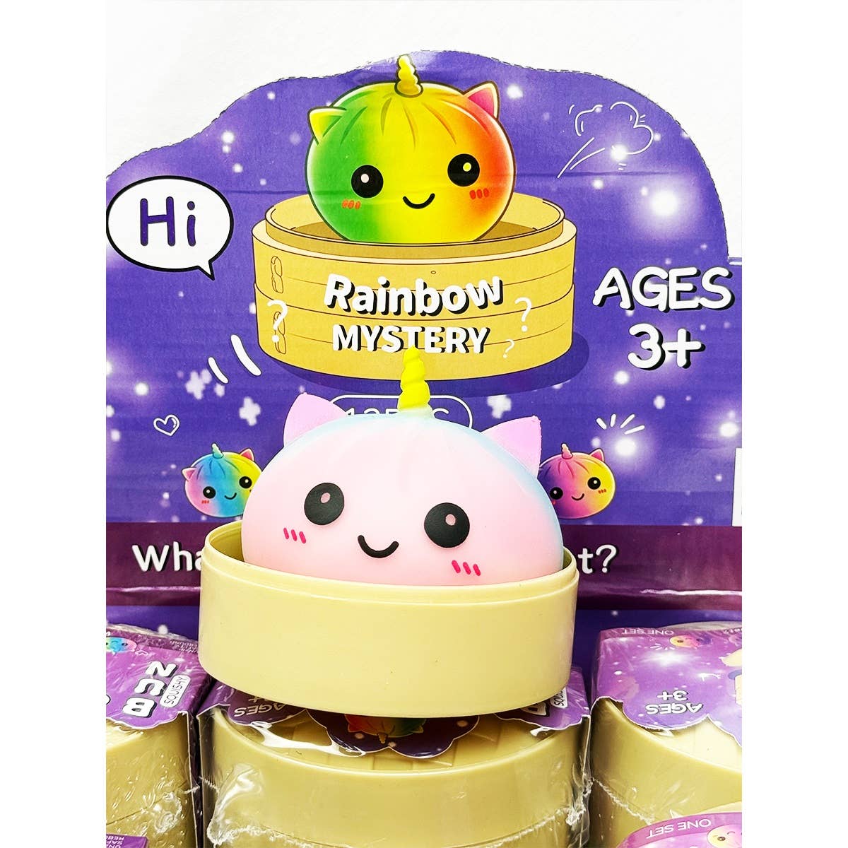 Rainbow Unicorn Dumpling