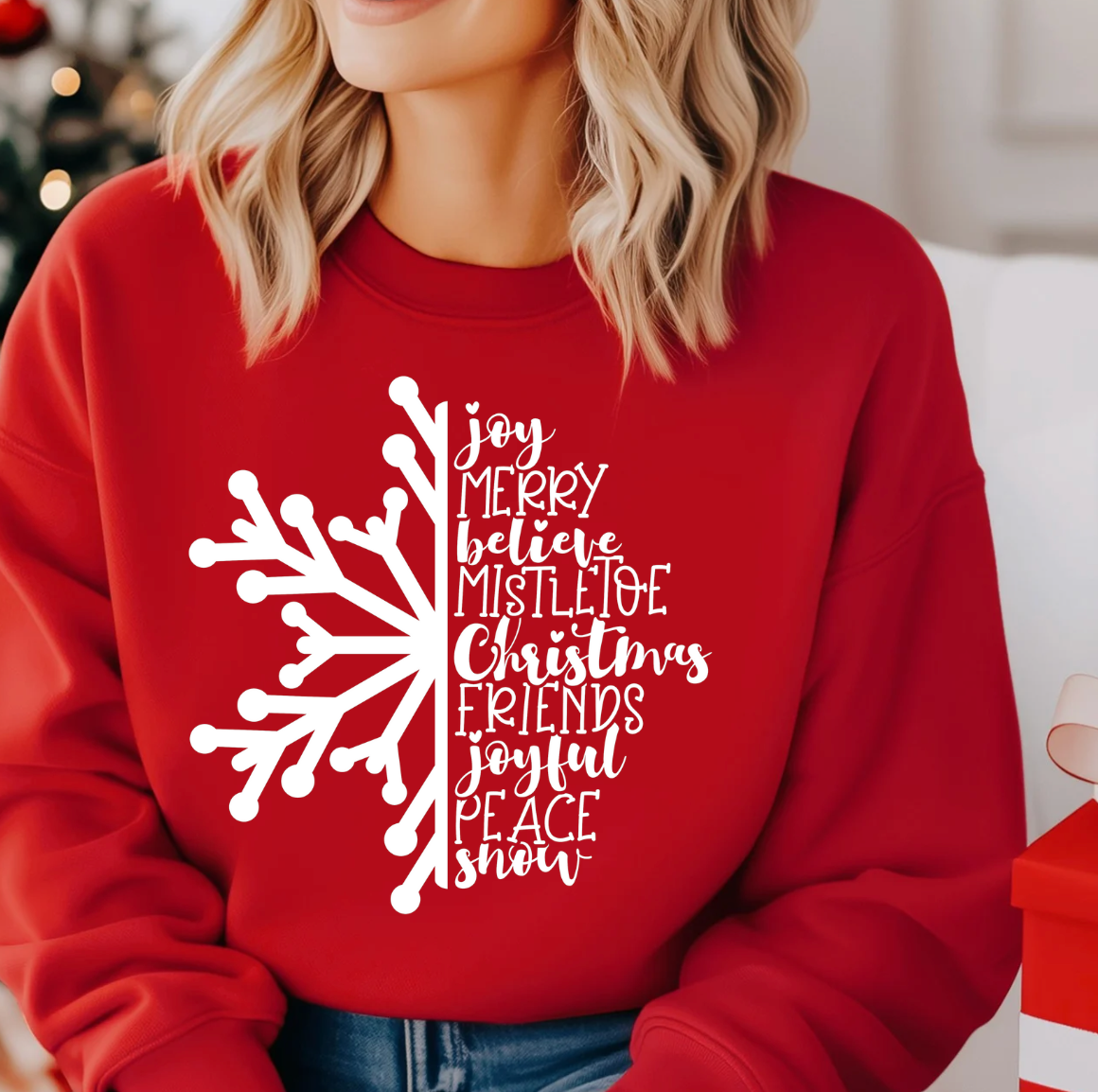 Snowflake Sweatshirt