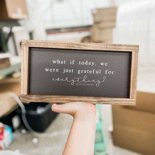 Just Grateful