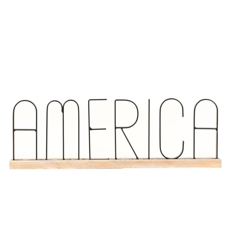 America table sitter