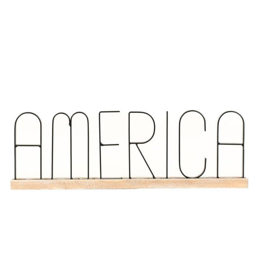 America table sitter