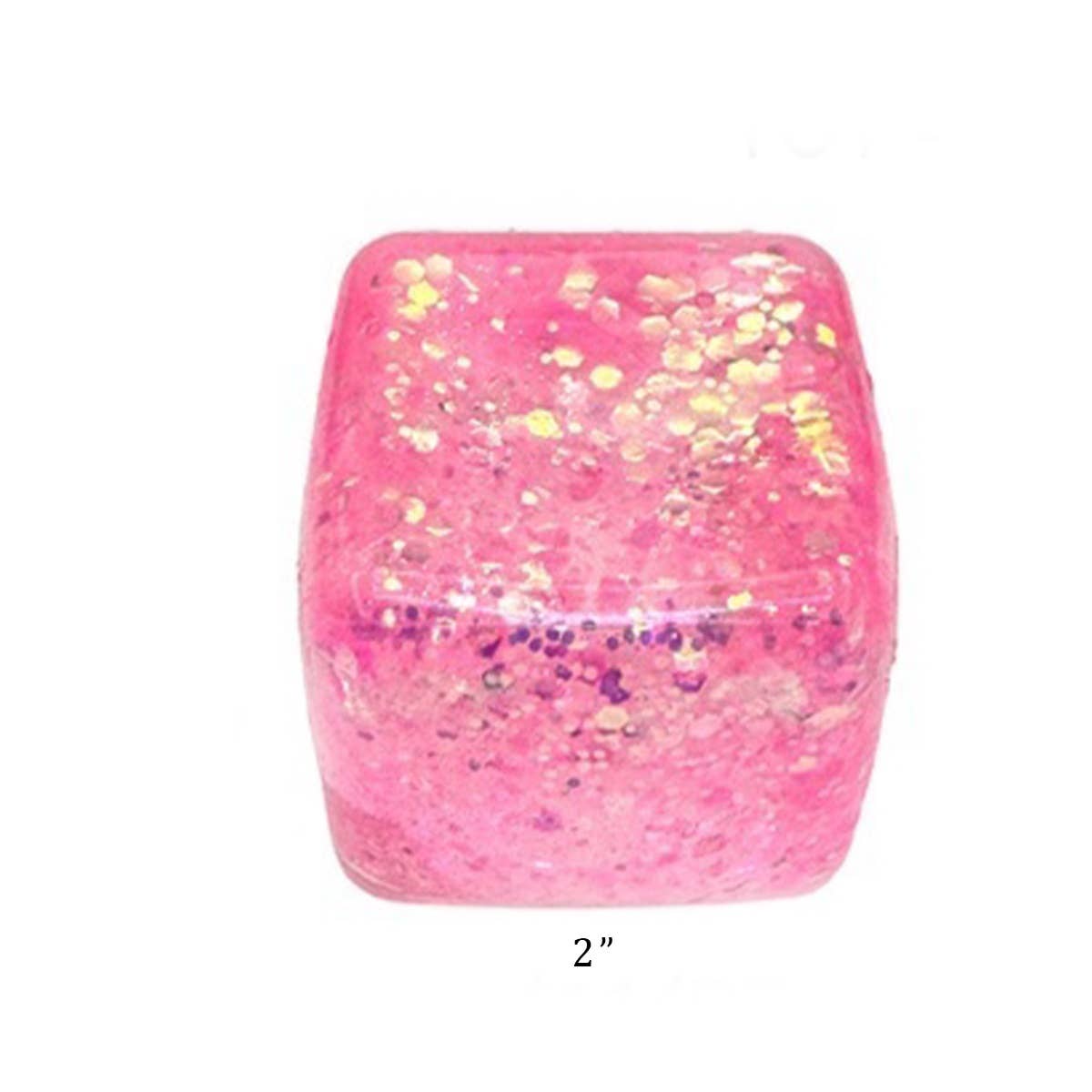 Glitter Ice Cube Squishy