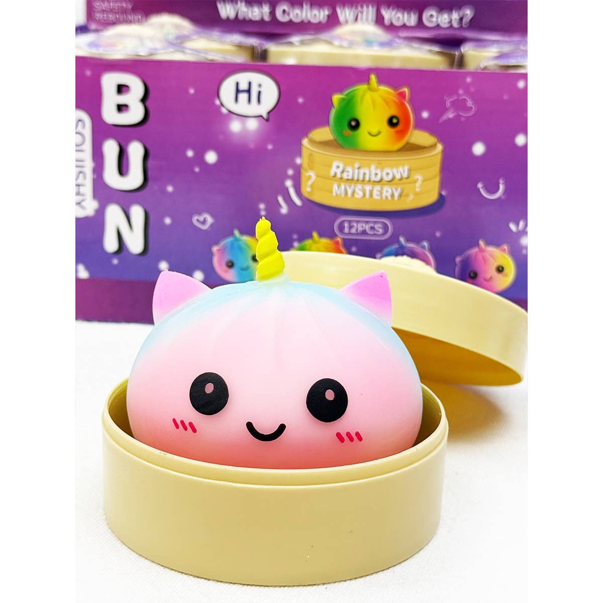 Rainbow Unicorn Dumpling
