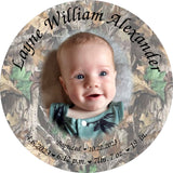12 in Round Baptism Sublimation