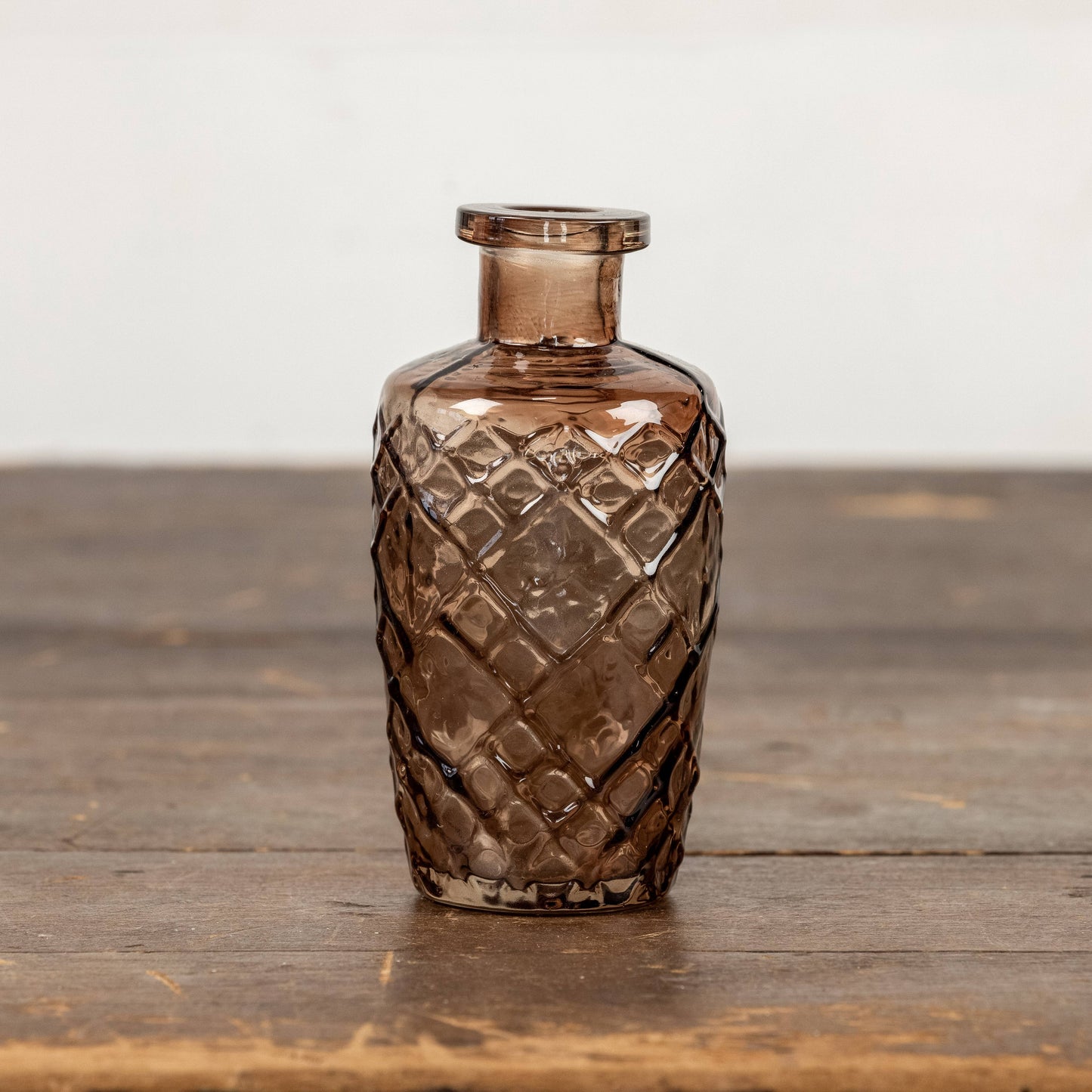 5" AMBER BUD VASE