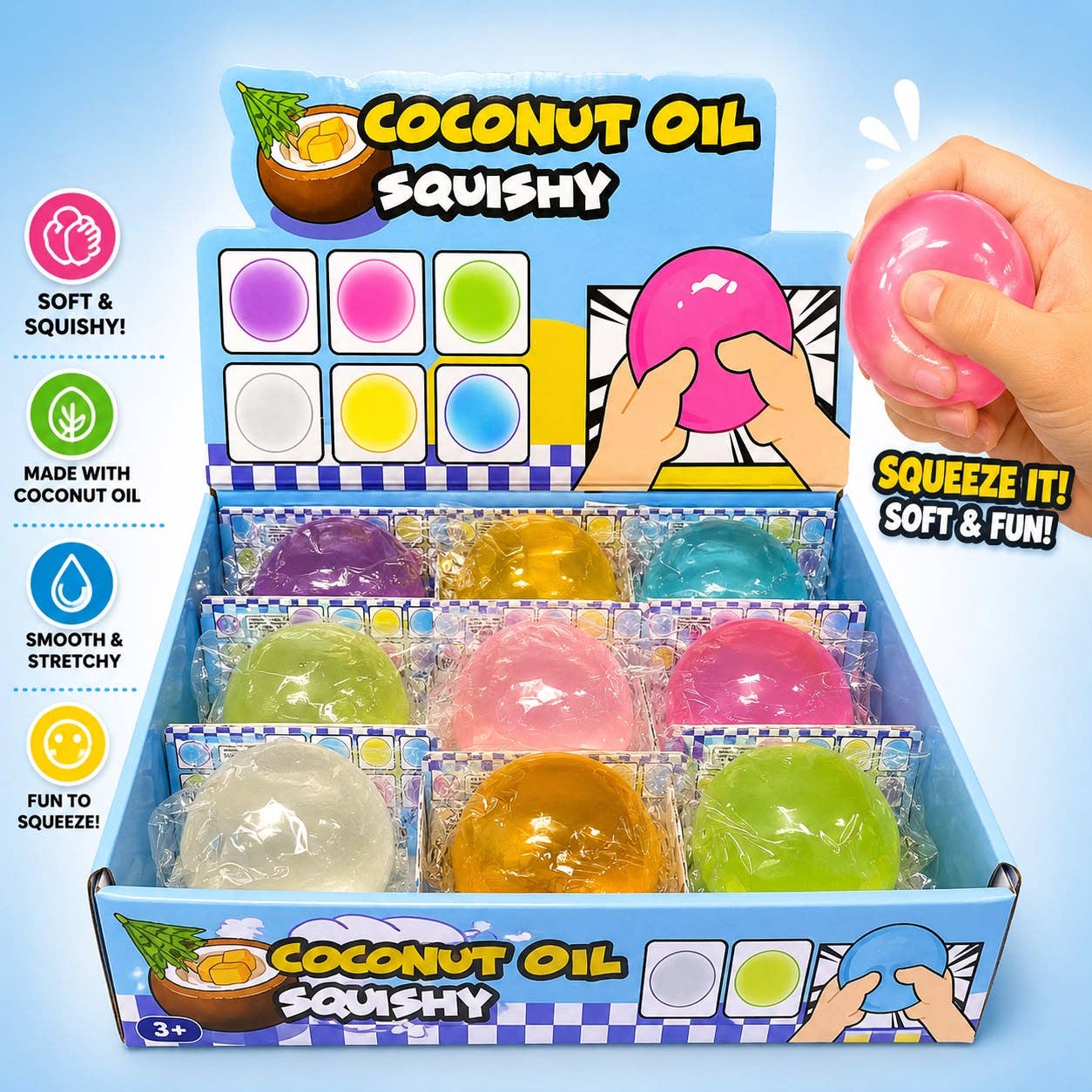 Squishy Coconut Oil Balls